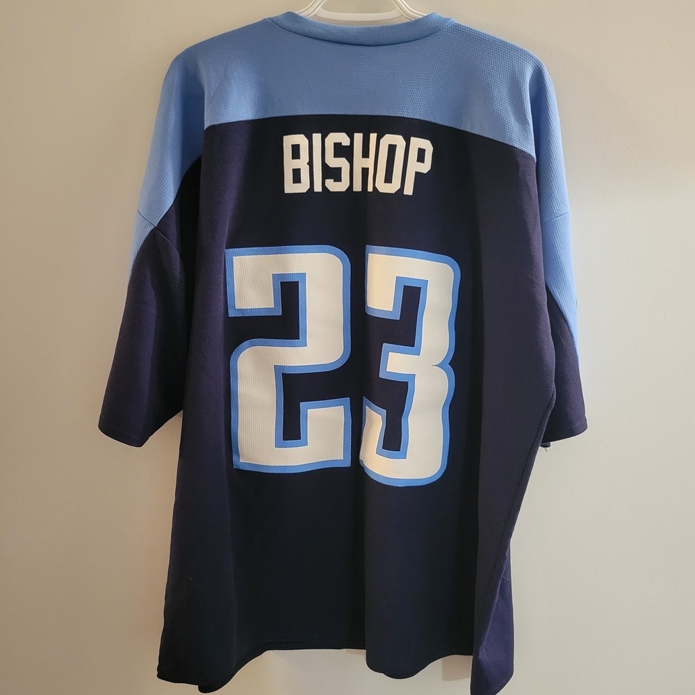 Vintage Logo Athletic Blaine Bishop Tennessee Titans Jersey Men's Size XXL